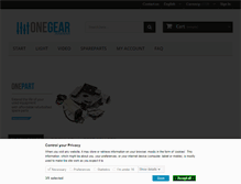 Tablet Screenshot of onegear.com